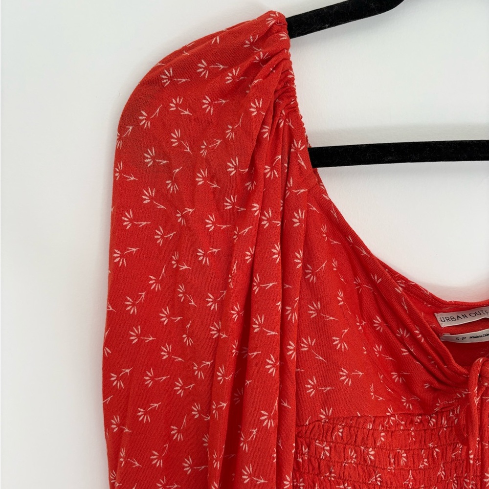 Urban Outfitters Floral Cropped Blouse - Picture 5 of 7